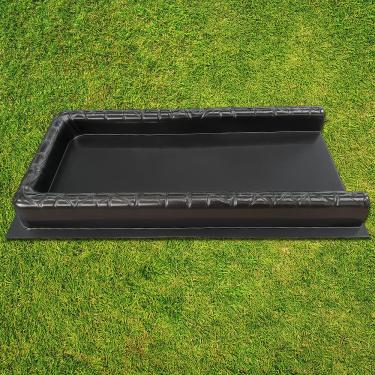 Imagem de BETONEX Molde de bloco de respingos de água – Molde de calha de chuva de concreto para drenagem e decoração de jardim – Forma de cimento DIY