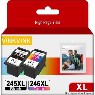 Imagem de Cartuchos de tinta H&BO TOPMAE PG-245XL CL-246XL para Canon