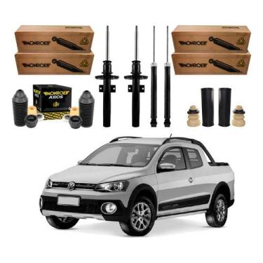 Imagem de Amortecedor Dianteiro Traseiro Saveiro Cross 1.6 2014 A 2017 - Monroe