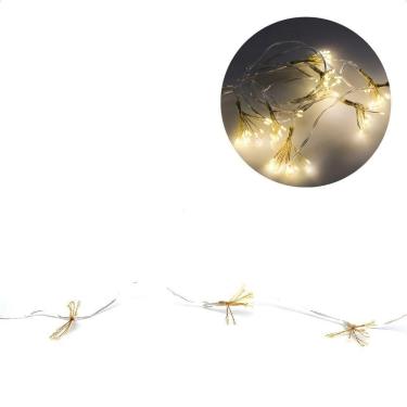 Imagem de Cordão Luminoso Natalino 2 Metros Led Brilho De Luz Taschibra