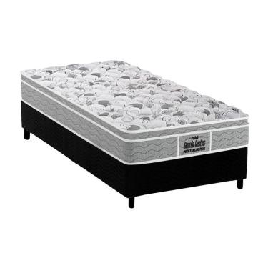 Imagem de Cama Box Solteiro: Colchão Ortopédico Probel D45/Ep Guarda Costas Plus + Base Black(88X188)