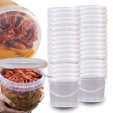 Imagem de Balde Com Alça Para Transportar Comida 20 Pçs