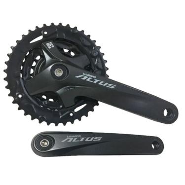 Imagem de Pedivela Triplo Alum. Shimano Altus Fc-m2000 40/30/22d