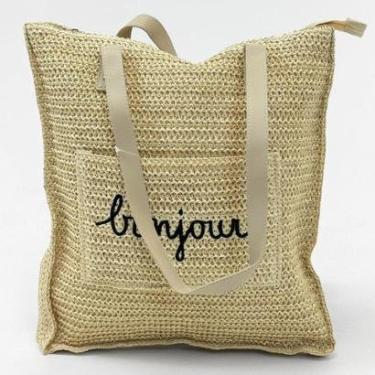 Imagem de Bolsa de Praia Alice Palucci Sacola Feminina-Feminino