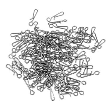 Imagem de barenx 100 peças Chod Links Conector de Pesca Barril Giratório Aço Inoxidável