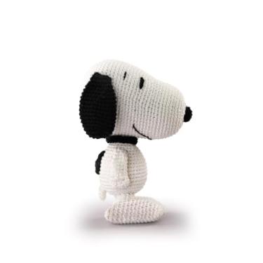 Imagem de Kit Amigurumi Peanuts Círculo – Snoopy e Woodstock, Completo para Crochê (1-Snoopy)