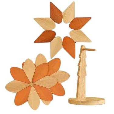 Imagem de Trivetes De - Resistente Ao Calor Porta-Copos De Moinho - Trivetes De Para Pratos Quentes | Para Decoração Doméstica Mesa Escritório Café Caneca Panelas