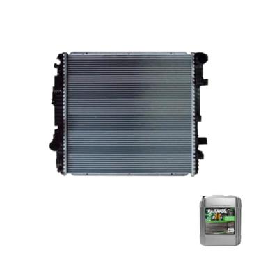 Imagem de Kit Radiador MB 1315/1418/1518/1718 04/Atego + Aditivo Radiador Paraflu Verde 20Litros