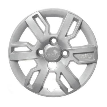 Imagem de Calota Aro 13 Prata Etios 2012 2013 2014 2015 2016 2017 2018 - GRID PR