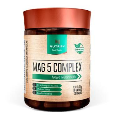 Imagem de Complexo Vitaminico Mag 5 Complex Nutrify 90 Cápsulas