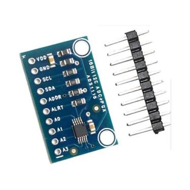 Imagem de Módulo ADC I2C De 16 Bits ADS1115 Amplificador De Precisão De 4 Canais