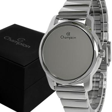 Imagem de Relógio Champion Led Digital Feminino Prata Garantia 1 Ano