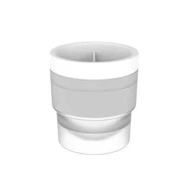 Imagem de Forma de Gelo Esfera Gigante Premium, Plástico e Silicone, 6cm de Diâmetro, para Whisky e Drinks Especiais, Molde para Gelo Redondo