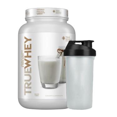 Imagem de Whey Protein Isolado Neutro 728g Coqueteleira - True Source-Unissex
