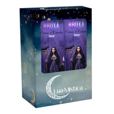 Imagem de Incensos Natural Lua Mistica 0 Carvão 12 caixas com 10 Varetas-Aroma Cravo e Canela Bruxa
