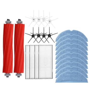 Imagem de GTIANHE-TAN Peças de aspirador de pó robô para Roborock S7, S70, S75, S7Max, peças de reposição para aspirador de pó (24 peças)