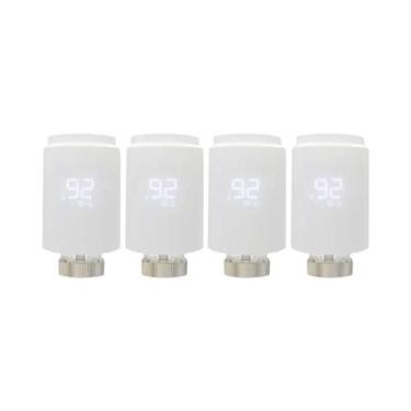 Imagem de Válvula Termostática Zigbee Para Casa Inteligente, Controle De Tempera