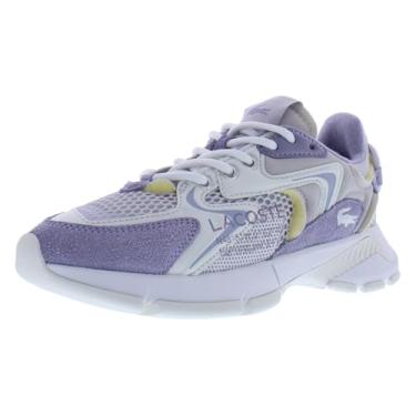 Imagem de Lacoste Tênis feminino L003 Neo, Lt Purp/Wht, 35