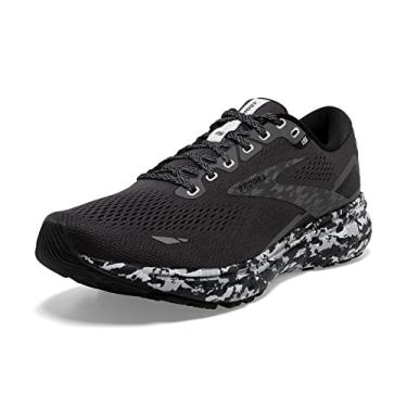 Imagem de Brooks Tênis de corrida masculino Ghost 15 Neutral, Ébano/preto/ostra, 46