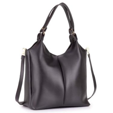 Imagem de Bolsa Feminina Grande Luxo De Ombro e Transversal (SACOLA PRETA)