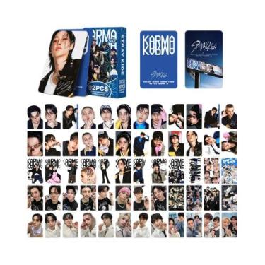 Imagem de Álbum De Cartões Pequenos Stray Kids 60+32 Peças Karma Foto Adesivo LO