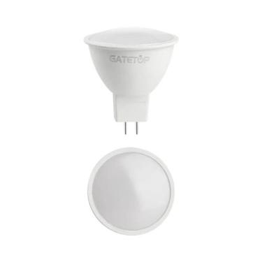 Imagem de 10 Lâmpadas LED MR16 GU53 110V 220V 12V Substitui Halógena 50W Para Il