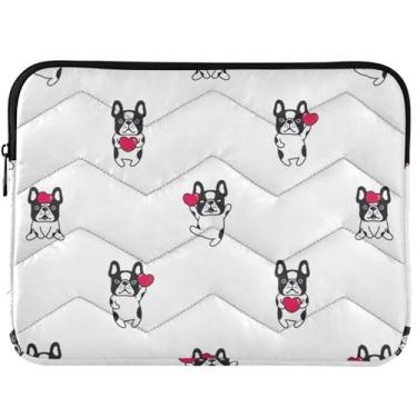 Imagem de Capa protetora para notebook com buldogue francês para notebook de 13 a 14 polegadas universal para MacBook Pro 14 polegadas