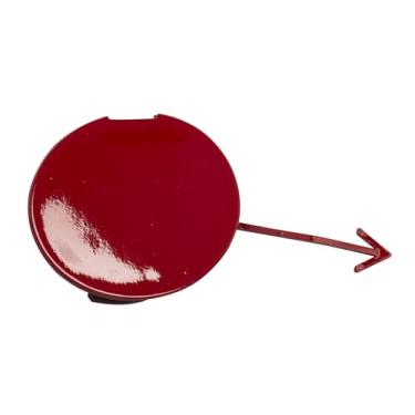 Imagem de CZShiYue Tampa do gancho de reboque do para-choque dianteiro do carro olho de reboque para Honda Jazz Fit GE6 GE8 2009 2010 2011 71104-TF0-000 71104TF0000 (Ruili Red, lado esquerdo do motorista)