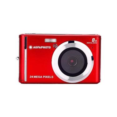 Imagem de Câmera Compacta AGFA DC5500, 24MP, CMOS, HD 720p, LCD 2,4", Vermelha -