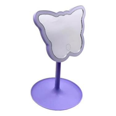 Imagem de Espelho De Mesa Para Maquiagem Formato Borboleta Decorativo - Innovare