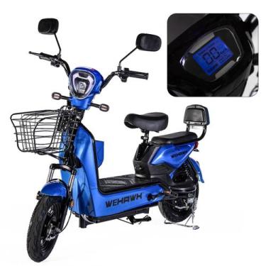 Imagem de Bicicleta Elétrica 500W WeHawk Basket Bateria Removível 48V 12Ah Paine