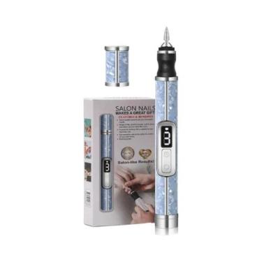 Imagem de Máquina De Furar Unhas Elétrica Profissional Sem Fio Com 3 Velocidades