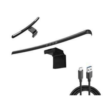 Imagem de Barra De Luz LED RGB Para Monitor 18cm-60cm, Lâmpada Noturna Dimmable 