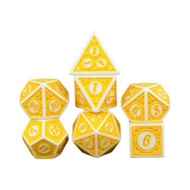 Imagem de Conjunto De Dados DND Multifacetados De 16mm-20mm Para Jogos De Tabule