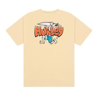 Imagem de Camiseta Hurley HYTS010848 Crazy Boy - Bege-Masculino