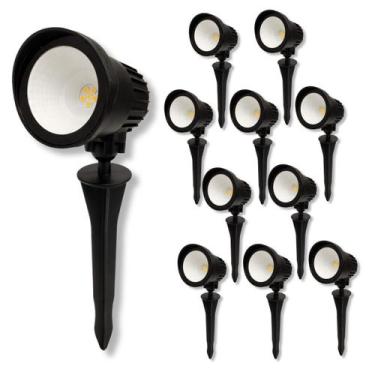 Imagem de Kit 10 Espeto LED Hummer 5W Luz Âmbar IP65 Bivolt Avant