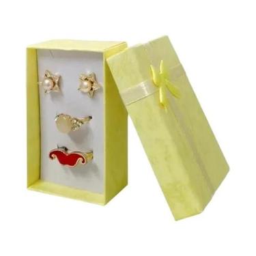 Imagem de Caixas De Presente Coloridas Para Joias, 24 Peças, Embalagem Vazia De 