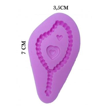 Imagem de Molde Silicone Terço Escapulário Batizado Crisma