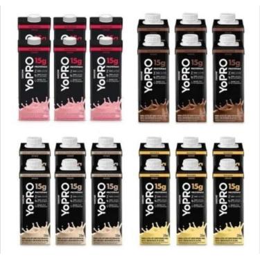 Imagem de YoPro Danone 15g Whey Zero Lactose 250ml - 24 Unidades
