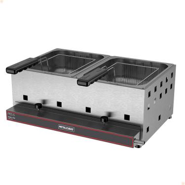Imagem de Fritador Industrial Metalcubas Gás Alta Pressão FRCG-6 AP 6 Litros 10115G(18589)