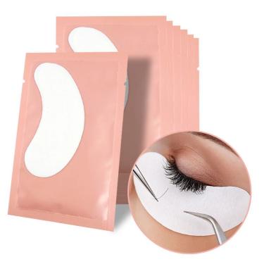 Imagem de Protetor de Pálpebras para Alongamento de Cílios Pad Gel 200 Unidades 100 Pares Uso Profissional OEM