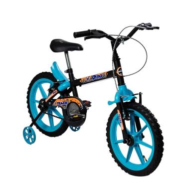 Imagem de TK3 Track Bicicleta Infantil Aro 16 Dino PZ Preto e Azul