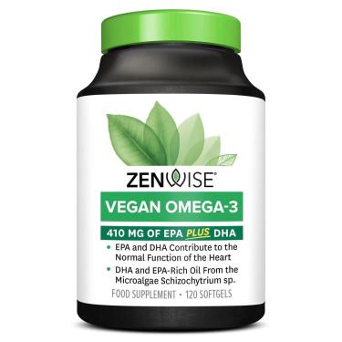 Imagem de Suplemento Zenwise Health Vegan Omega 3 120 Cápsulas Gelatinosas-Unissex