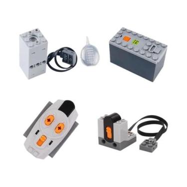 Imagem de Motor De Pulverização De Fumaça Técnica Compatível Com Lego, Peças De 