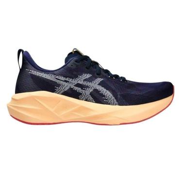 Imagem de Tênis Asics Novablast 5 Masculino - Marinho e Laranja 38-Masculino