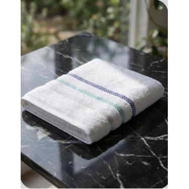 Imagem de Toalha de Banho Teka Comfort Touch 70x140cm Branca 100% Algodão Alta A