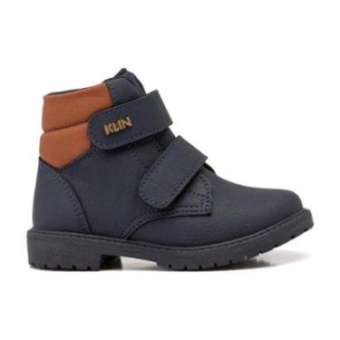 Imagem de Bota Infantil Masculina Klin Rock Azul Marinho - 1750-Masculino