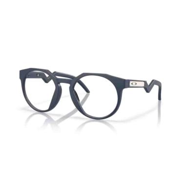 Imagem de Armação de Grau Oakley Redondo Hstn rx Azul escuro 0OX8139 81391050-Masculino