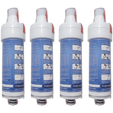 Imagem de Filtro Refil Purificador De Água Colormaq Original Kit C/ 04