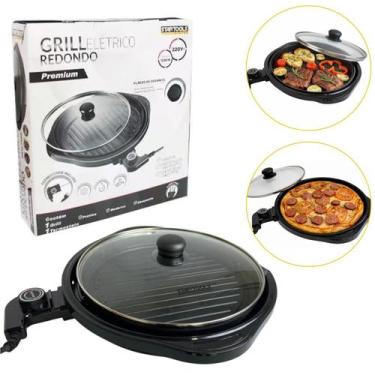 Imagem de Grill Elétrico Com Termostato Antiaderente Preto 127V - STARTOOLS, 110